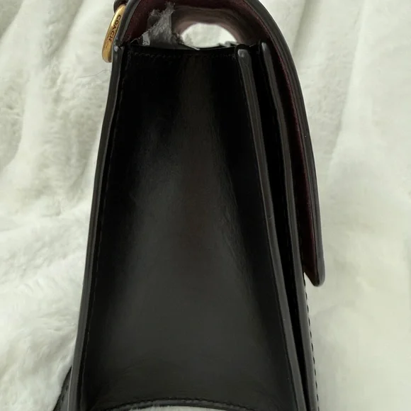 Coach Parker Top Handle Bag, Black Leather, Crossbody bag, Satchel - Picture 4 of 12